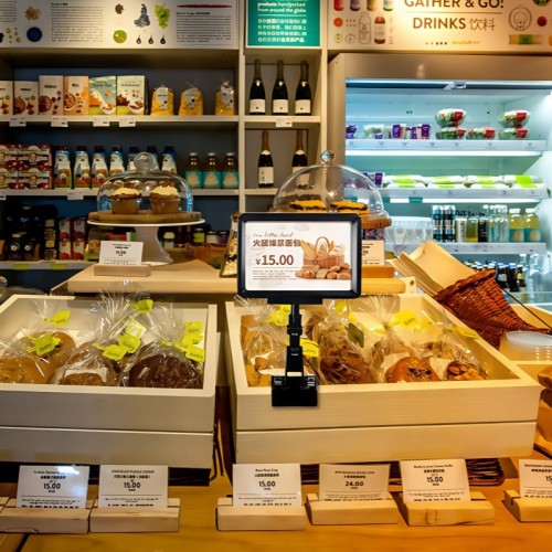 JK-11B Rotatable Clip-on Retail Price Tag & Promotional Sign Holder Clips