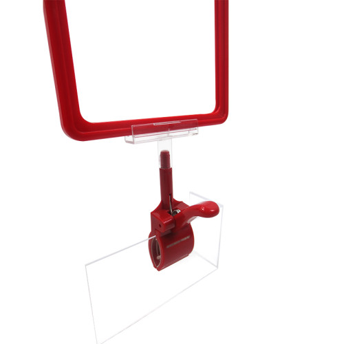 JK-13 POP Clip Sign Frame Plastic Display Holder for A4 A5 A6 Retail Tabletop Menu