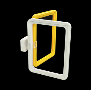 JK-22 Dual-directional Magnetic Clip Holder for Securing Display Frames