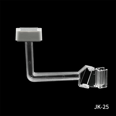 JK-25 Showcard Frames Accessories Retail Shelf Mount Magnetic Clip Holder for Securing Display Frame