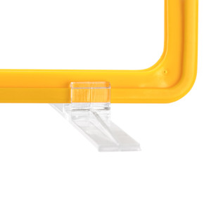 JK-31 Showcard Frames Accessories T Shape Frame Clips for Securing Display Frame