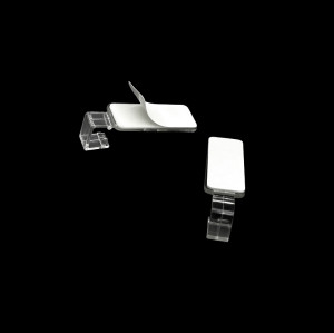 JK-37 Showcard Frames Accessories Adhesive Ad Frame Clip for Securing Display Frame