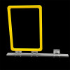 JK-43 Showcard Frames Accessories Advertising Frame Clip for Sign Holder Profile Rail Display Mount