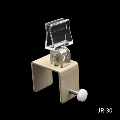 JR-30 Retail Display Shelf Layer KT Board Shelf Clip For Rack Layer Board Fixing
