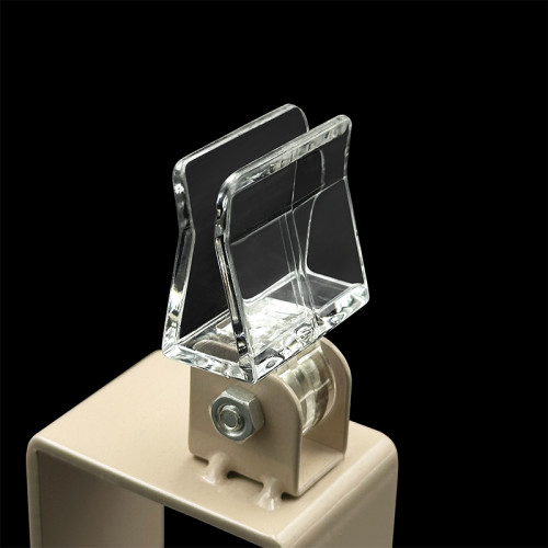 JR-30 Retail Display Shelf Layer KT Board Shelf Clip For Rack Layer Board Fixing