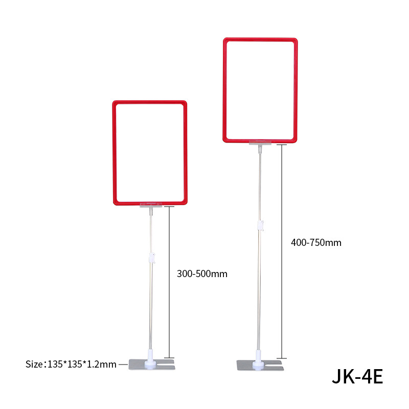 Sign Holder Stand Size