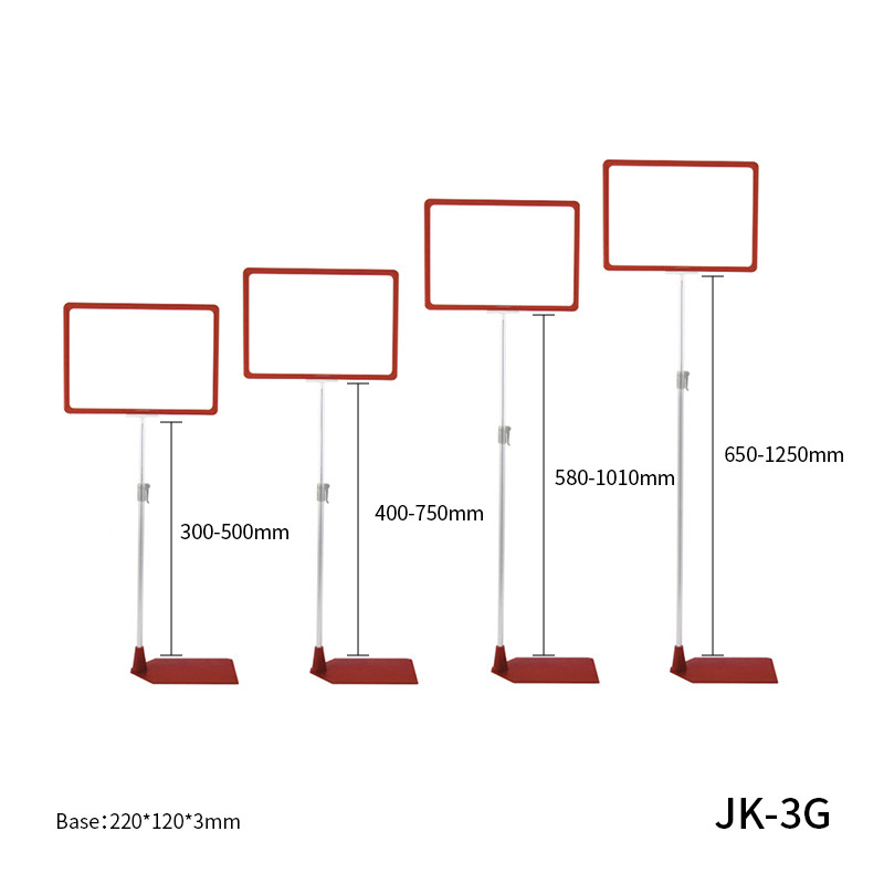 Sign Holder Stand Size