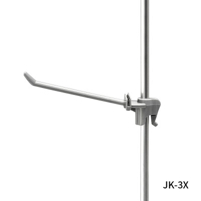 JK-3X Retail Merchandise Hook for Advertising Frame Display Stand, Adjustable Product Hanger