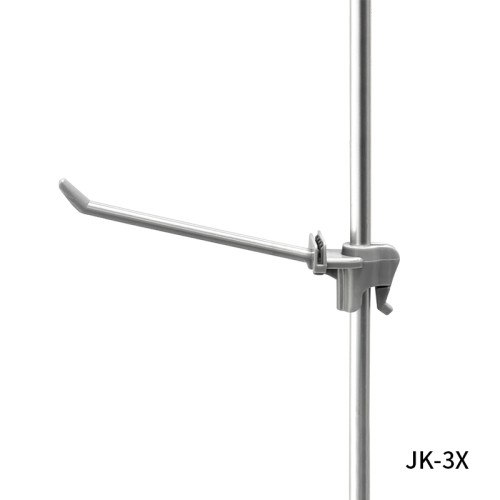 JK-3X Retail Merchandise Hook for Advertising Frame Display Stand, Adjustable Product Hanger