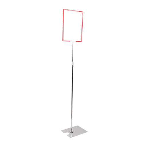 JK-7 Universal Adjustable Height Floor Standing Tablet Display Stand