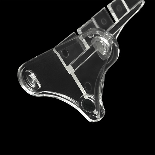 JR-32B Retail Shelves Shelf Edge Clip with A6 Hard Rubber Sleeve