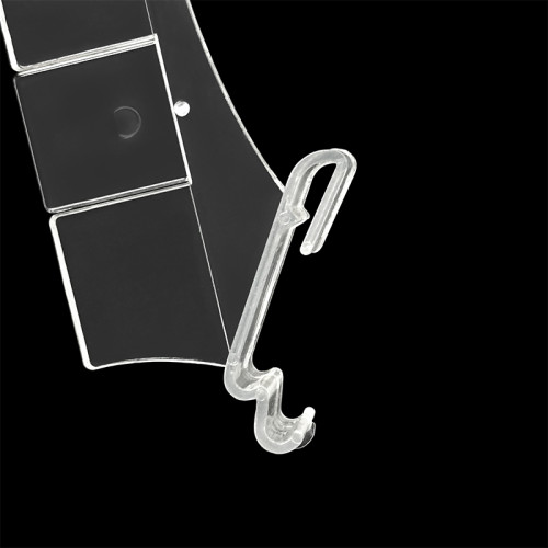 JR-33B Retail Shelves Shelf Mount Clip with Hard Rubber Sleeve