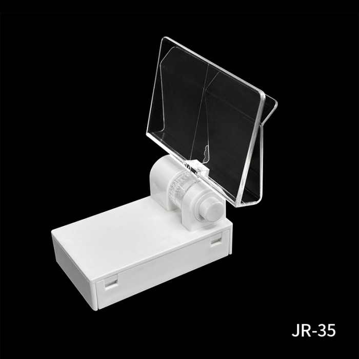 JR-35 Retail Shelves Rotatable Magnetic Sign Holder Clip for Sign or Name Card Display