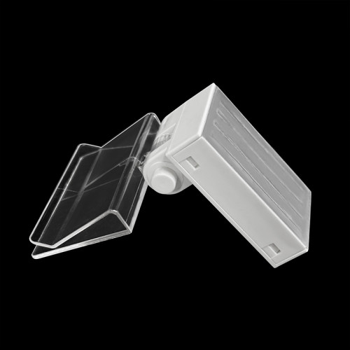 JR-35 Retail Shelves Rotatable Magnetic Sign Holder Clip for Sign or Name Card Display