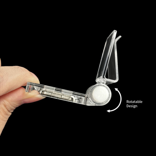 JR-37 Retail Shelves Rotatable Magnetic Sign Holder Clip for Sign or Name Card Display