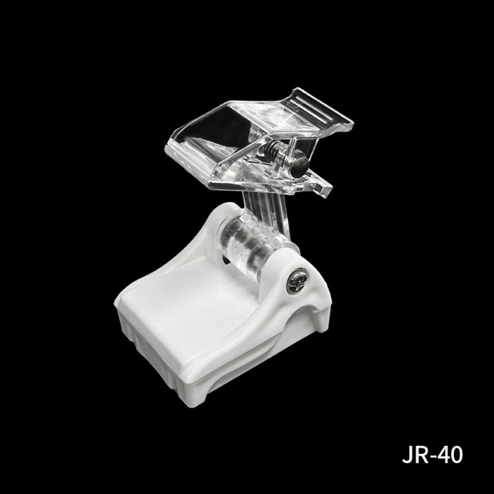 JR-40 Retail Shelves Rotatable Magnetic Sign Holder Clip for Sign or Name Card Display