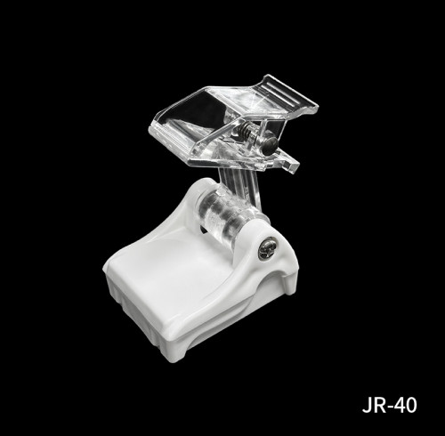JR-40 Retail Shelves Rotatable Magnetic Sign Holder Clip for Sign or Name Card Display