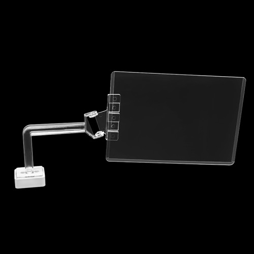 JR-31B Retail Shelves Magnetic Shelf Sign Holder with A6 Hard Rubber Sleeve