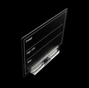 JR-42A Retail Shelves Magnetic Price Tag Holder for Sign or Menu Card Display