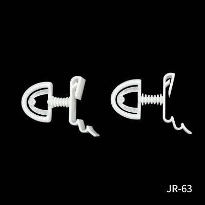 حامل ملصقات عرض ترويجية JR-63 لحافة الرف، يُستخدم لعرض بطاقات أسعار المنتجات.