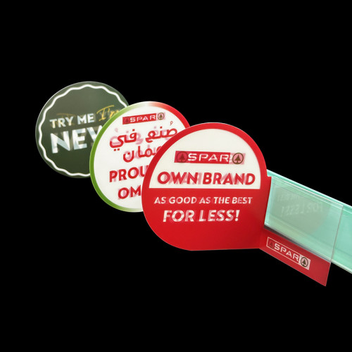 JR-71 Promotional Sign Display Discount Promotion Card for Shelf