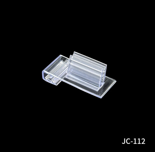 JC-112 Promotional Sign Display Shelf Edge Label Holder Shelf Talker for Product Price Tags