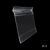 JC-3 Clip-on Design PVC Price Tag Holder