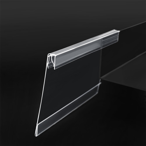 JC-3 Clip-on Design PVC Price Tag Holder