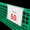 JC-3 Clip-on Design PVC Price Tag Holder