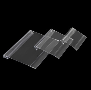 JC-3 Clip-on Design PVC Price Tag Holder