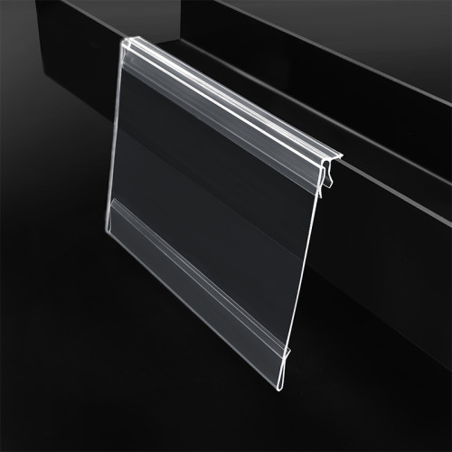 JC-3 Clip-on Design PVC Price Tag Holder