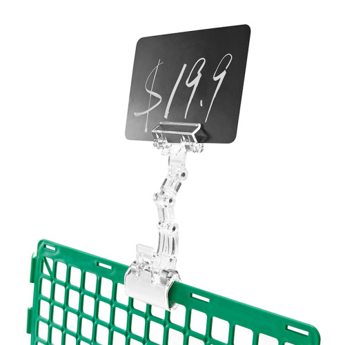 JU-36A Multi-Joint Rotating Plastic Advertising Clip Price Tag Clips