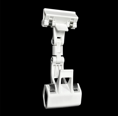 JU-36B Multi-Joint Rotating Plastic Advertising Clip Price Tag Clips