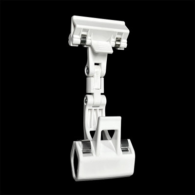 JU-36B Multi-Joint Rotating Plastic Advertising Clip Price Tag Clips