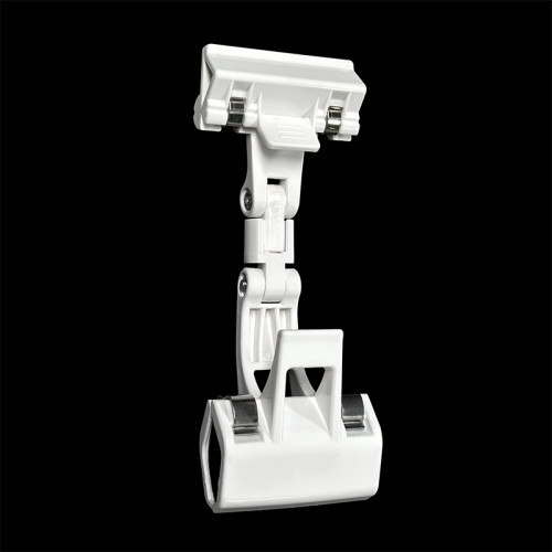 JU-36B Multi-Joint Rotating Plastic Advertising Clip Price Tag Clips