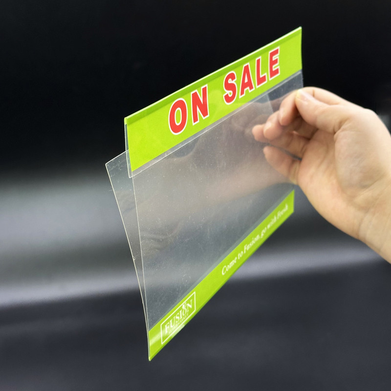 PVC Sign Holder