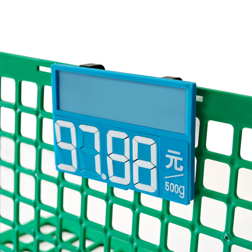 JP-6A Replaceable Digit Clip-On Fresh Produce Price Tag Display Board