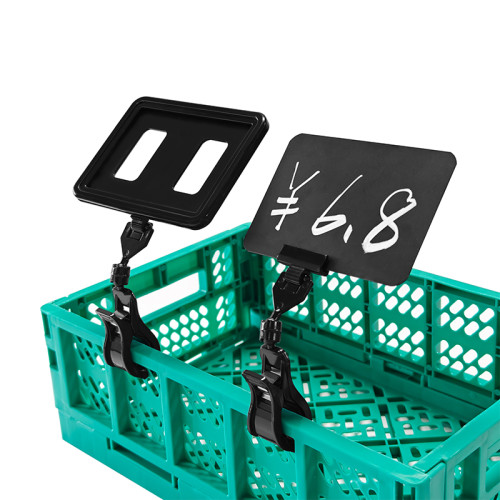 JP-10A Clip-On Fresh Produce Price Tag Display Board with Clip