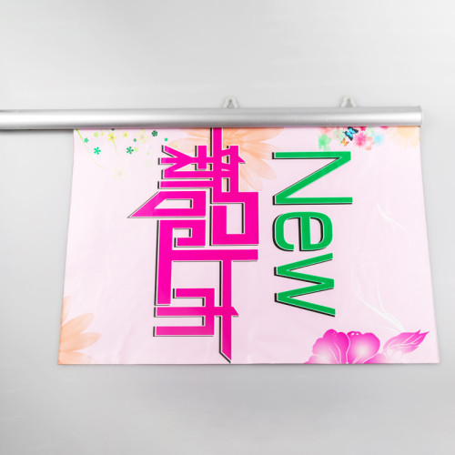 JD-6 Poster Suspension Systems Hanging Poster Hanger for Retail Display