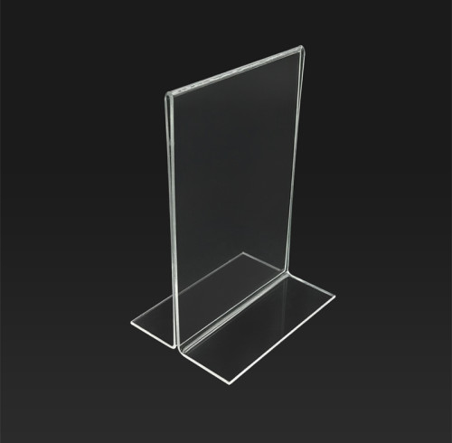 JE-9 Tabletop Desktop Display Stand Acrylic Sign Holder