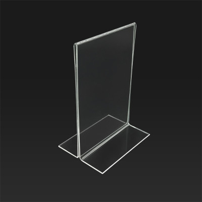 JE-9 Tabletop Desktop Display Stand Acrylic Sign Holder