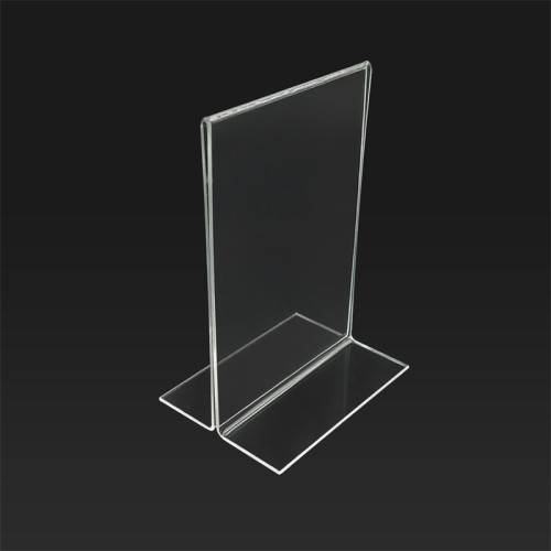 JE-9 Tabletop Desktop Display Stand Acrylic Sign Holder