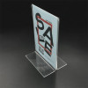 JE-9 Tabletop Desktop Display Stand Acrylic Sign Holder