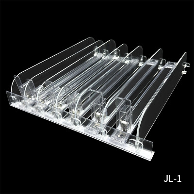 JL-1 Self Pushing Shelf Organizer Automatic Cosmetic Shelf Pusher for Makeup Shelves