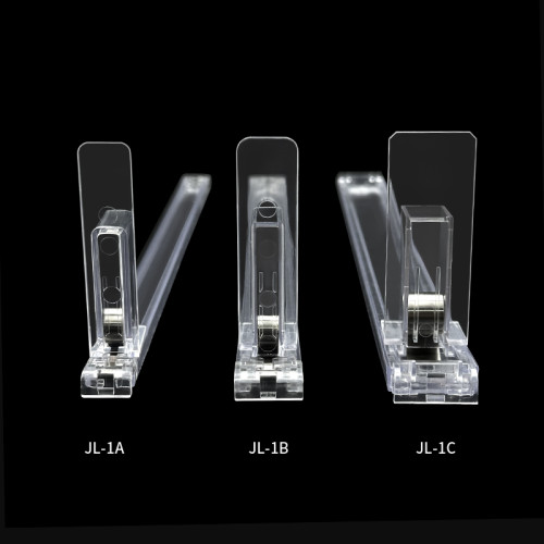 JL-1 Self Pushing Shelf Organizer Automatic Cosmetic Shelf Pusher for Makeup Shelves