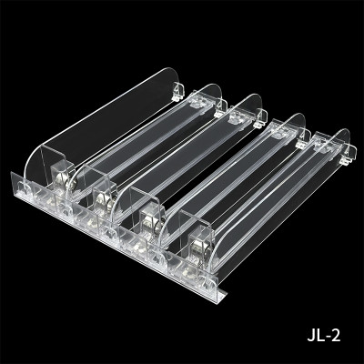 JL-2 Self Pushing Shelf Organizer Automatic Product Shelf Pusher for Shelves