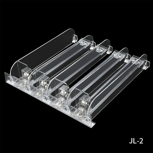 JL-2 Self Pushing Shelf Organizer Automatic Product Shelf Pusher for Shelves