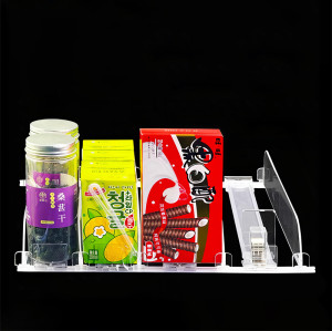 JL-2 Self Pushing Shelf Organizer Automatic Product Shelf Pusher for Shelves