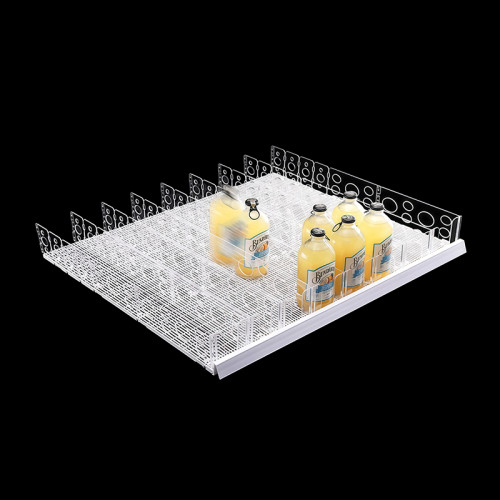 JL-28 Automatic Gravity Roller Shelf System Drink Dispenser Shelf Pusher Soda Can Dispenser