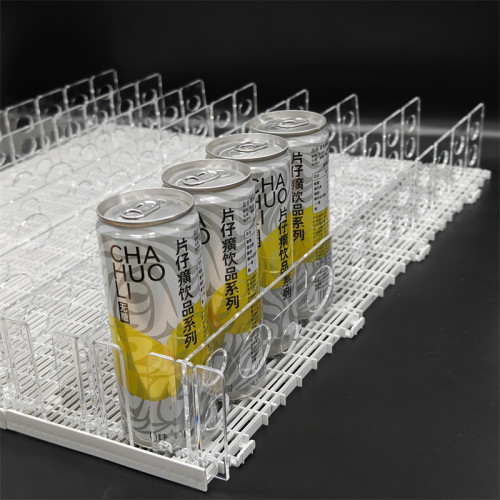 JL-28 Automatic Gravity Roller Shelf System Drink Dispenser Shelf Pusher Soda Can Dispenser